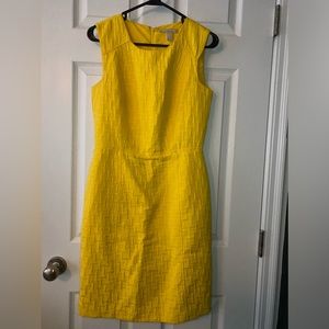 Banana Republic yellow sun dress perfect for vacation